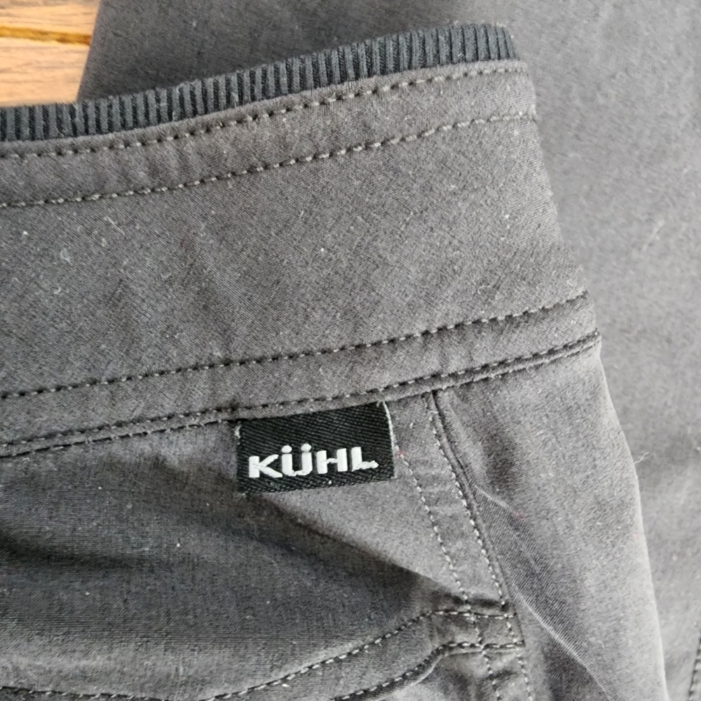 KUHL Women's Mova Pull-On Hiking Pants Gray Size M REG Gorpcore outdoor travel - Picture 8 of 12